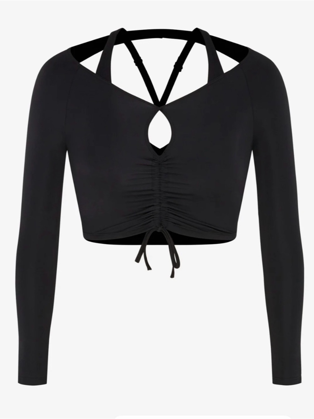 SAVAGE FENTY CITY GIRL HIKE LONG-SLEEVE SHELF-BRA TOP